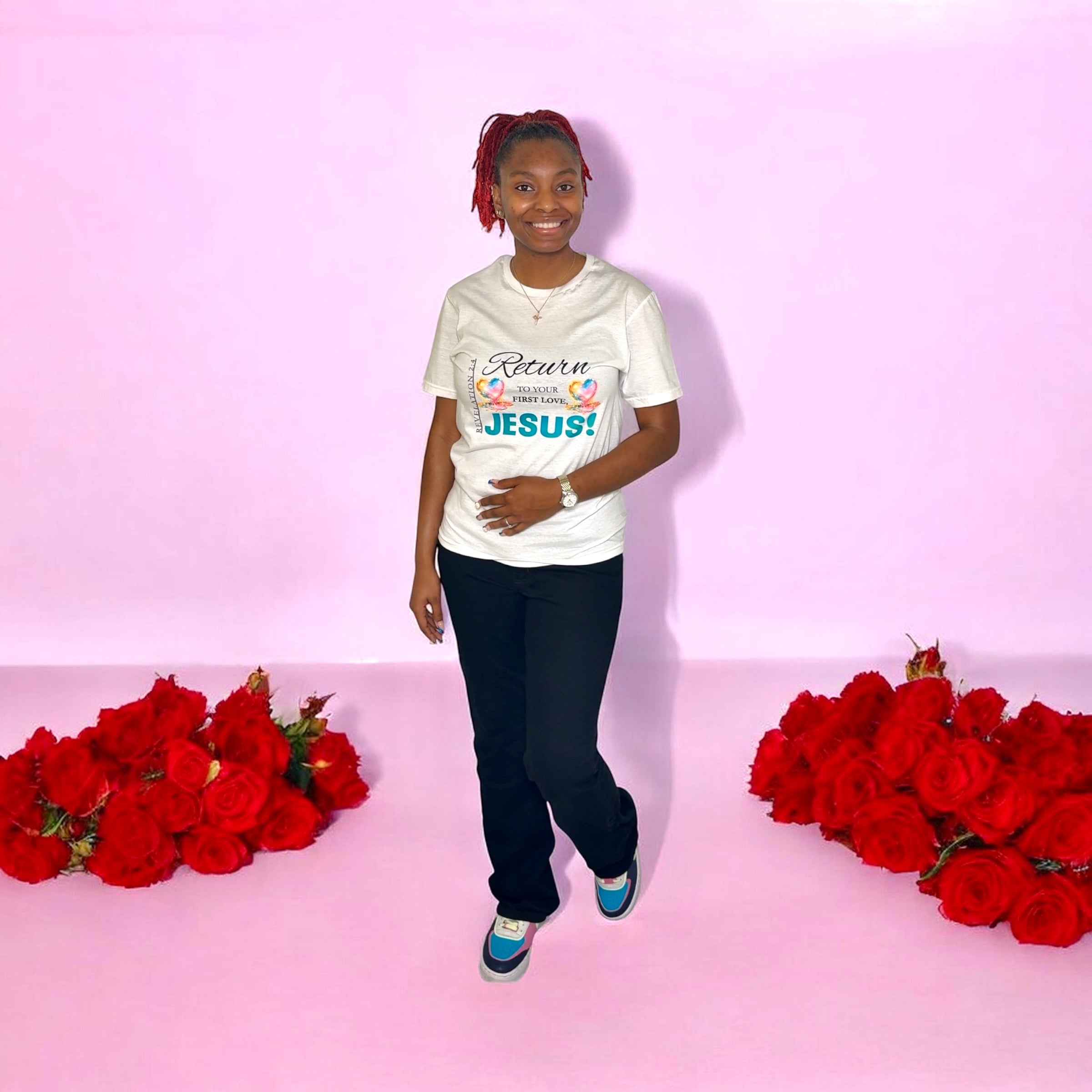 Return to Your First Love Tee – Jesus Edition (WHITE)