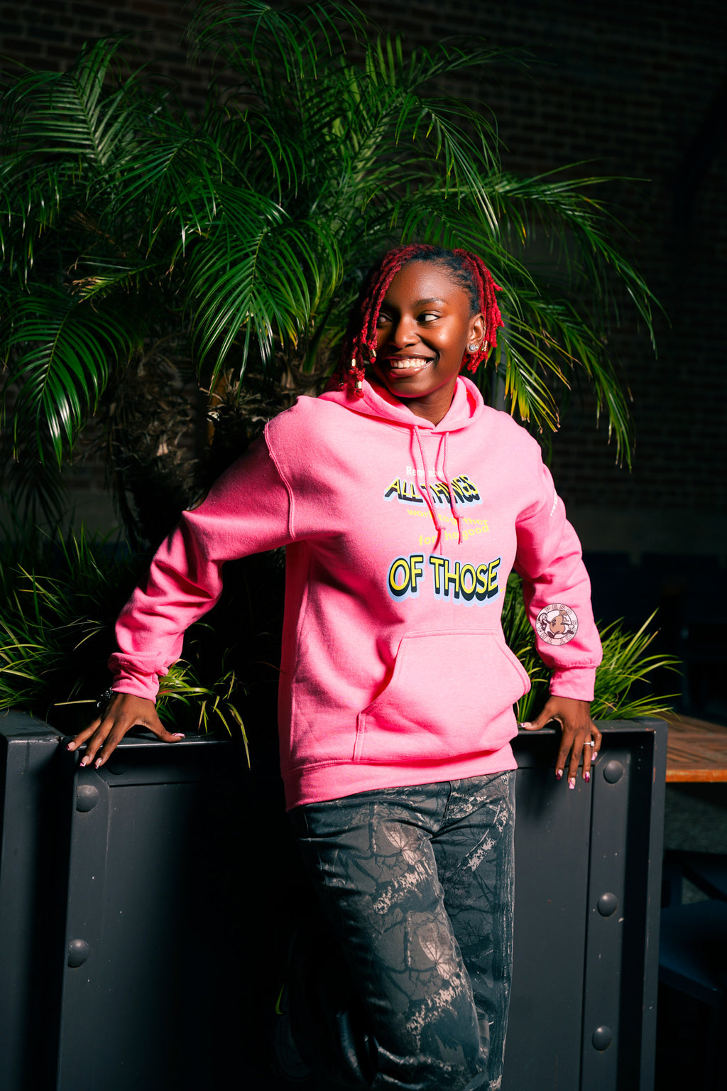 "ALL THINGS Work Together - Romans 8:28" HOODIE